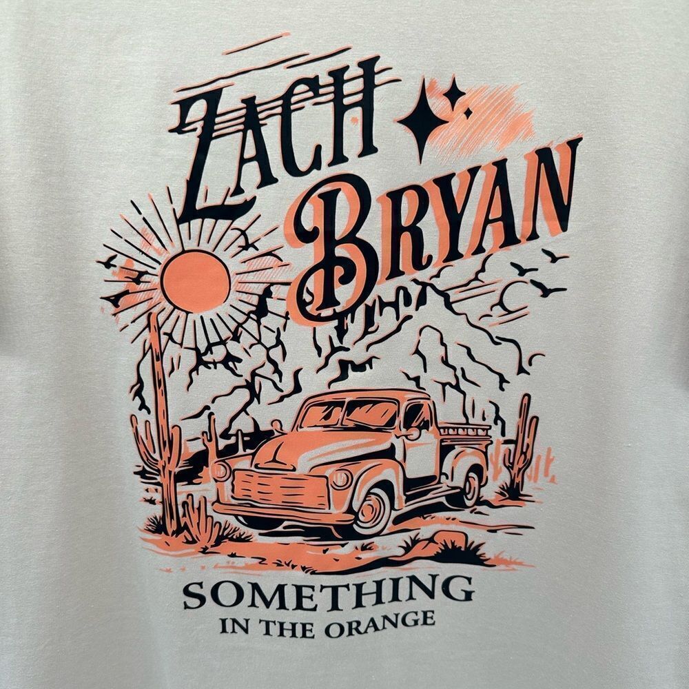 Zach Bryan Something in the Orange graphic tee